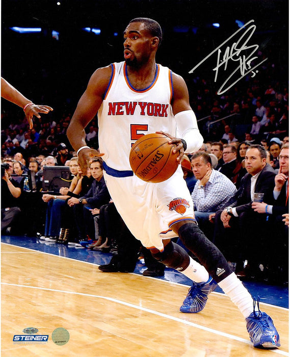 Tim Hardaway Jr Signed 16x20 Dribble Photo