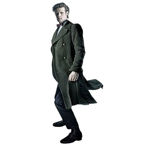 Doctor Who Eleventh Doctor Green Coat                       