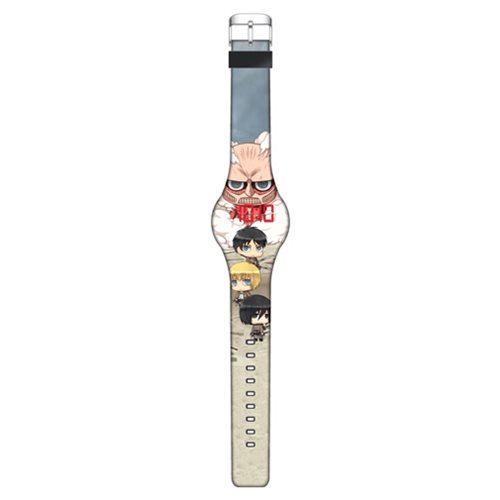 Attack on Titan Group Shot Image LED Watch                  