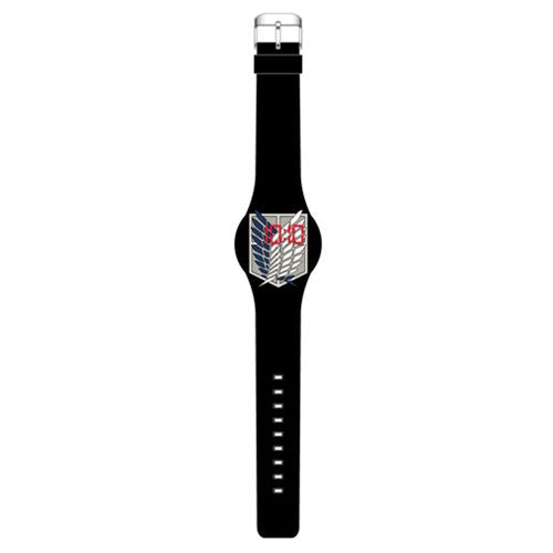 Attack on Titan Survey Corps Icon Image LED Watch           