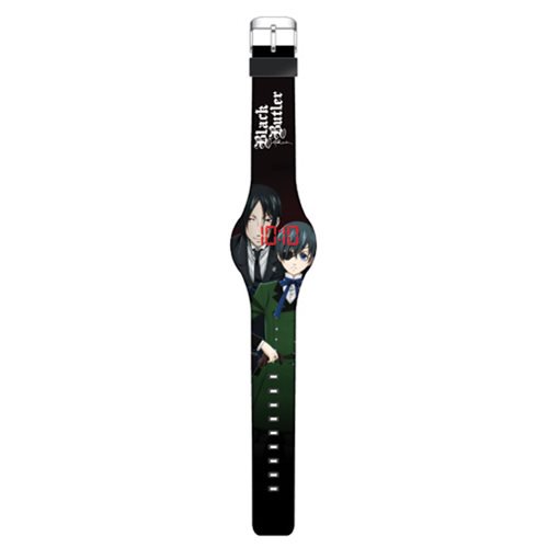 Black Butler LED Watch                                      