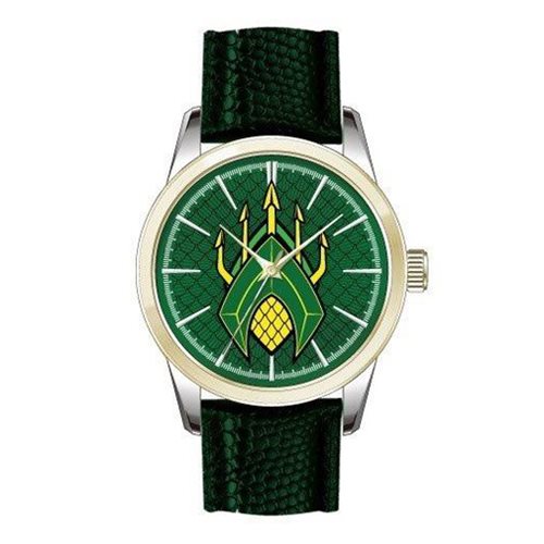 Justice League Movie Aquaman Logo Strap Watch               