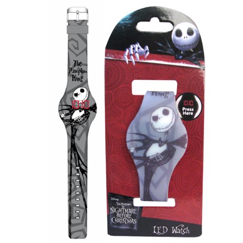 Nightmare Before Christmas The Pumpkin King LED Watch       