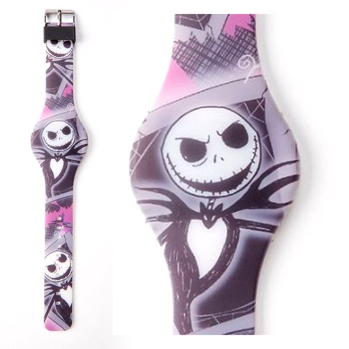 Nightmare Before Christmas Jack Skellington LED Watch       