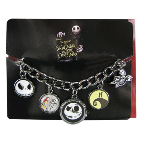 Nightmare Before Christmas Watch Charm Bracelet             