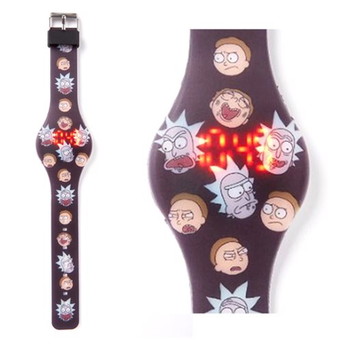 Rick and Morty Expressions LED Watch                        