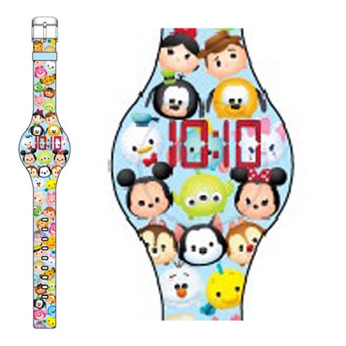 Disney Tsum Tsum All-Over Print LED Watch                   