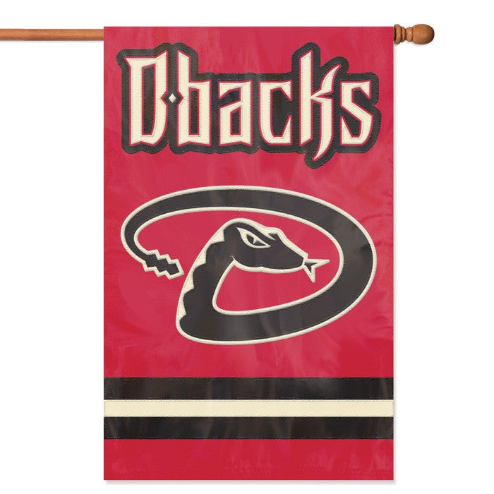 MLB Arizona Diamondbacks Applique Banner Flag