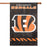 NFL Cincinnati Bengals Applique Banner Flag