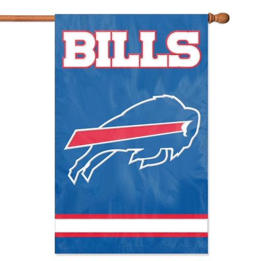 NFL Buffalo Bills Applique Banner Flag