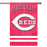 MLB Cincinnati Reds Applique Banner Flag