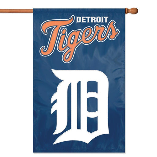 MLB Detroit Tigers Applique Banner Flag