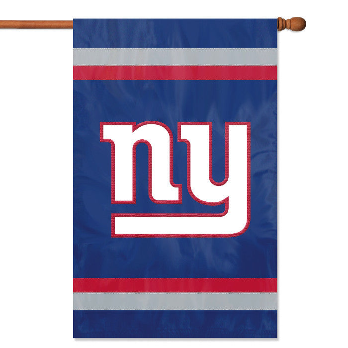 NFL New York Giants Applique Banner Flag