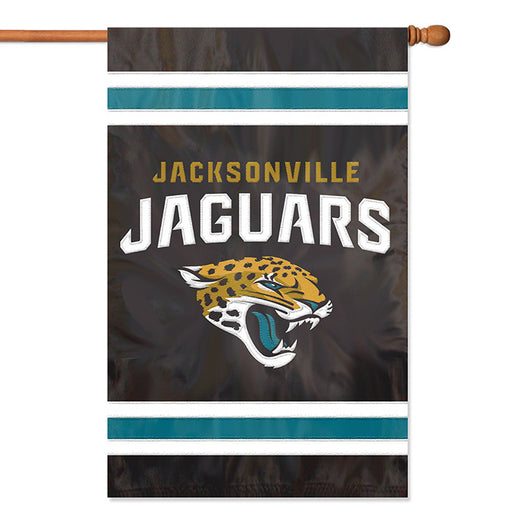 NFL Jacksonville Jaguars Applique Banner Flag