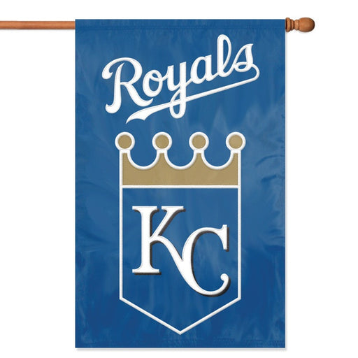 MLB Kansas City Royals Applique Banner Flag