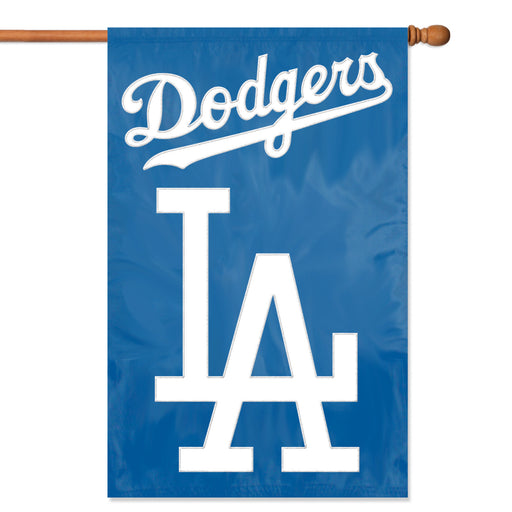 MLB Los Angeles Dodgers Applique Banner Flag