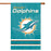 NFL Miami Dolphins Applique Banner Flag