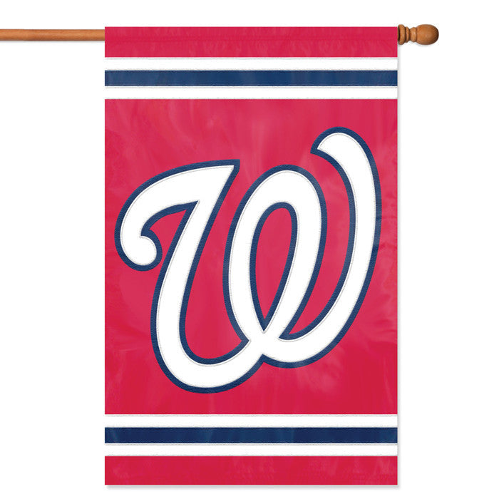 MLB Washington Nationals Applique Banner Flag