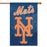 MLB New York Mets Applique Banner Flag