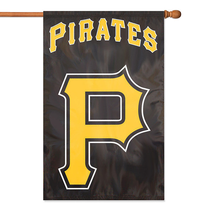 MLB Pittsburgh Pirates Applique Banner Flag