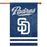 MLB San Diego Padres Applique Banner Flag