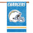 NFL San Diego Chargers Applique Banner Flag