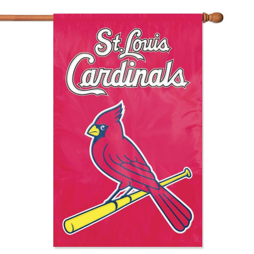 MLB St Louis Cardinals Applique Banner Flag