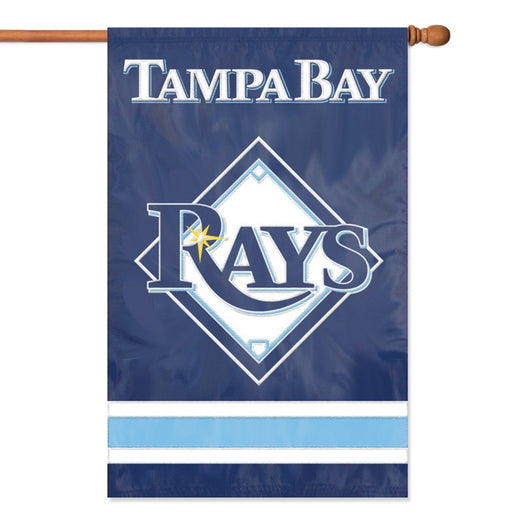 MLB Tampa Bay Rays Applique Banner Flag