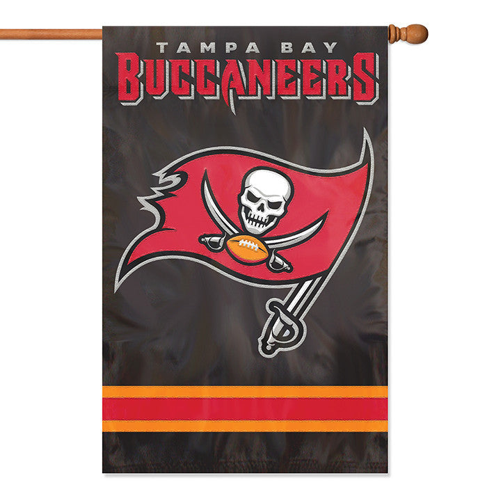 NFL Tampa Bay Buccaneers Applique Banner Flag