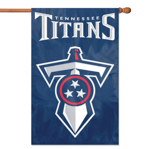 NFL Tennessee Titans Applique Banner Flag