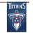 NFL Tennessee Titans Applique Banner Flag