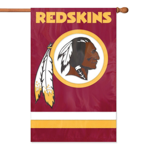 NFL Washington Redskins Applique Banner Flag