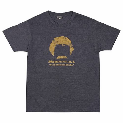 Magnum P.I. All About The Stache T-Shirt                    