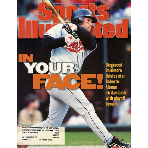 Roberto Alomar 10/14/96 Sports Illustrated Magazine