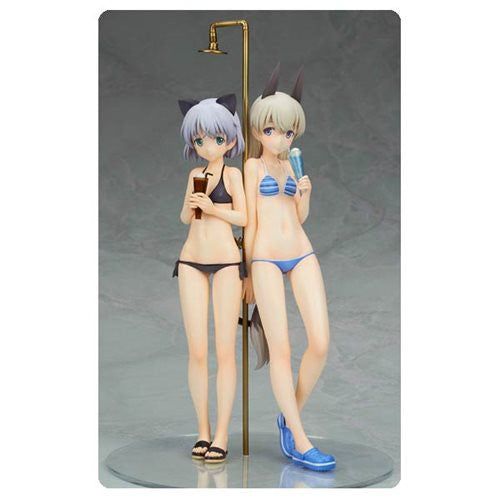 Strike Witches 2 Sanya and Eila Swimsuit Version Statue     