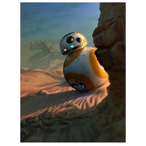 Star Wars: TFA Sunset Vigil Canvas Giclee Art Print         