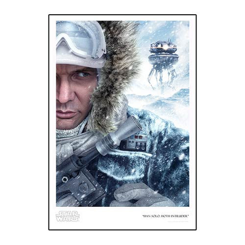 Star Wars Han Solo: Hoth Intruder Paper Giclee Print        