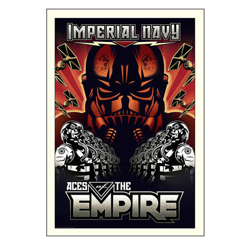 Star Wars Aces of the Empire by Mike Kungl Paper Giclee     