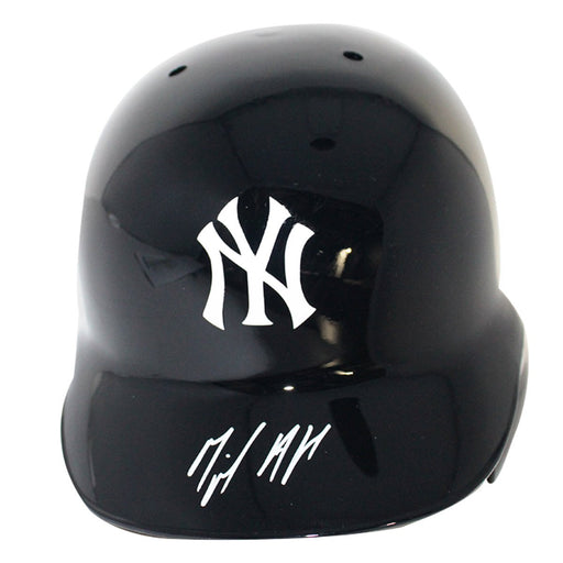 Miguel Andujar Signed New York Yankees Batting Helmet with Left Ear Flap