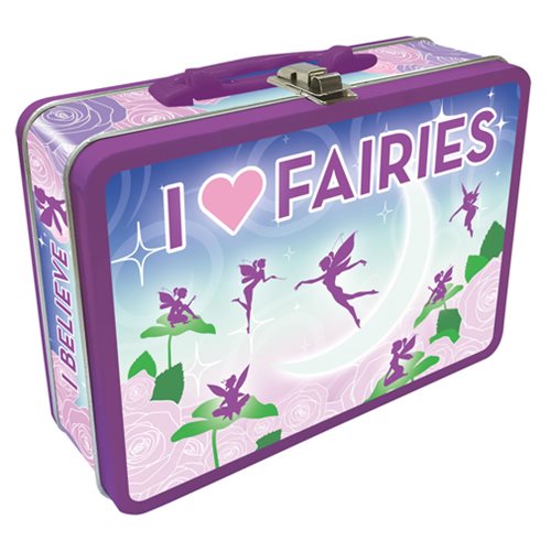 I Heart Fairies Regular Fun Box Tin Tote                    