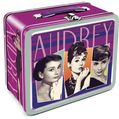 Audrey Hepburn Large Fun Box Tin Tote                       