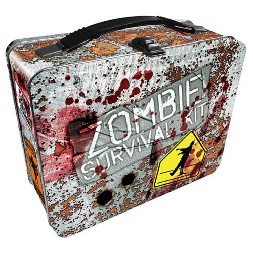 Zombie Survival Kit Gen 2 Fun Box Tin Tote                  