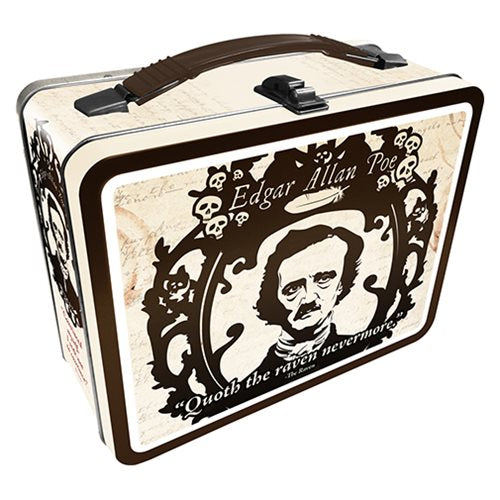 Edgar Allen Poe Gen 2 Fun Box Tin Tote                      