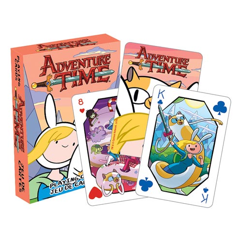 Adventure Time Fionna and Cake Playing Cards                