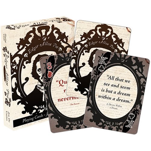 Edgar Allan Poe Playing Cards                               