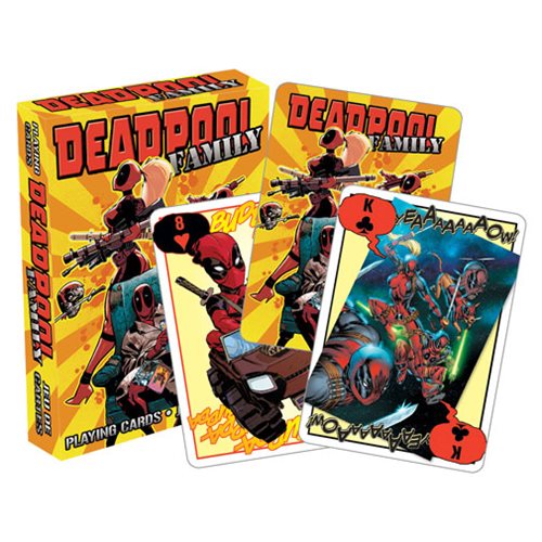 Deadpool Family Playing Cards                               