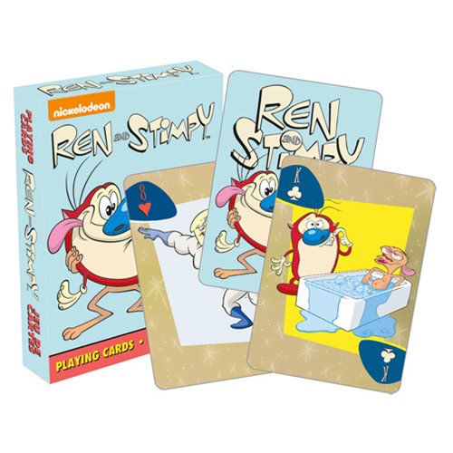 Ren & Stimpy Cartoon Playing Cards                          