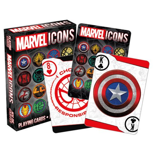 Marvel Icons Playing Cards                                  