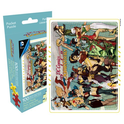 DC Bombshells 100-Piece Pocket Puzzle                       