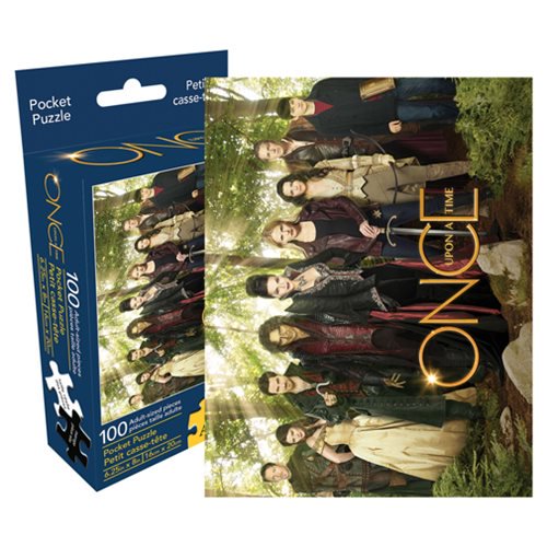 Once Upon a Time Cast 100-Piece Pocket Puzzle               